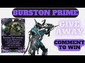 This Warframe Incarnon BURSTON Prime Riven Build is INSANE!!