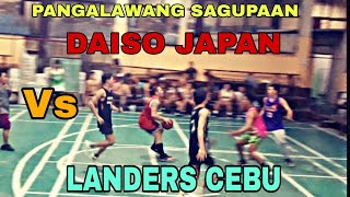 Daiso Japan vs. Landers Cebu [Part :2] May na injury pa sa laro UNEDITED Full video -#Epipapzvlog