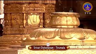 శ్రీవారి డోలోత్సవం Srivari Dolotsavam SVBC TTD - svbc live