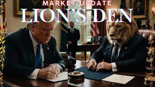 🦁 MARKET AND CRYPTO FALLING?! TARIFFS IN PLACE!! BIG EARNINGS! $SPY $BTC $XRP #notfinancialadvice