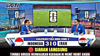 🔴SOLID BANGET TIMNAS‼️Leg 2 Indonesia Vs Irak, Kualifikasi Piala Dunia 2026..