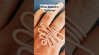 Wire Wrap Statement Copper Adjustable Ring Tutorial