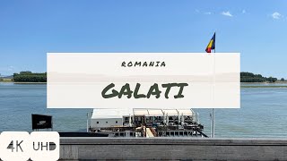 WalkIn GALATI | ROMANIA | 4K HDR Walking Tour