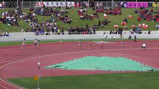 H30　千葉県高校総体　女子200m決勝　24秒42　大会新記録　景山咲穂（市立船橋）