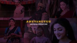 Anuvanuvuu Slowed Reverb Remix | Om Bheem Bush Song | Sree Vishnu, Rahul, Priyadarshi | Arijit Singh