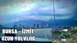 DASH CAM - GÜZEL MANZARALAR, BOL VİRAJLI BURSA İZMİT YOLU  #vlog #trip #dashcam