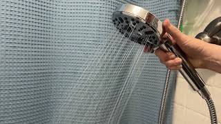 Cobbe High Pressure 9 Spray Mode Shower Head (MODES DEMO)