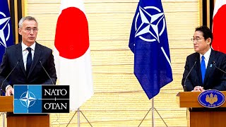 NATO Secretary General with the Prime Minister of Japan 🇯🇵 Fumio Kishida, 31 JAN 2023