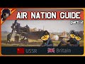 Air Nations in War Thunder EXPLAINED: Part 2 - USSR & UK | War Thunder Plane Countries Guide