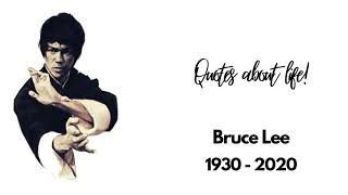 TOP 10 BRUCE LEE QUOTES ABOUT LIFE | MOTIVATIONAL QUOTES | LIFE QUOTES