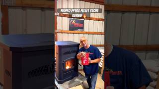 Pelpro PP130 Pellet Stove Review 🔥 #pelletstove #diy #home #coffee #shorts #summer #fall #review