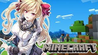 【Minecraft】JKの釣りとマイクラでダイヤ掘る【にじさんじ / 鷹宮リオン】