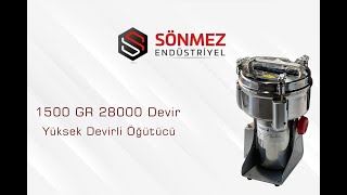 1500 Gr 28 Bin Devirli  Hububat Öğütme Makinesi