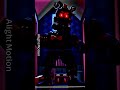 Nightmare Vs Shadow Freddy and Shadow Bonnie #shorts #fnaf #vs