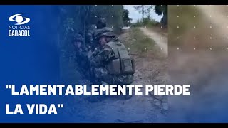 Dramáticos videos de combates entre disidencias de las FARC y Ejército que dejaron una niña muerta
