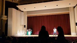 IB-KAY @iam_ibkay Performance at GUILFORD COLLEGE AFRICAN CONCERT Greensboro,NC,USA.