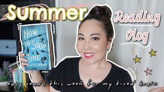 READING VLOG! | reading Gwendy's Final Task, How to Stop Time review \u0026 library haul