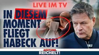 Live im TV entlarvt: Habeck will allen Deutschen Ersparnisse wegnehmen | Achtung, Reichelt! 16.1.25