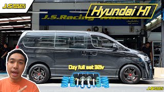 EP 136 HYUNDAI H-1 อัพเกรดช่วงล่างชุดใหม่ โช็ค OZY....By J.S. Racing Wheels