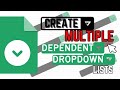 Create Multiple Dependent Dropdown Lists in Google Sheets (Data Validation)