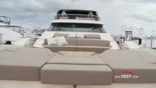 Monte Carlo Yachts 105 (2016-) Entertainment Video- By BoatTEST.com