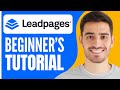 How to Use LeadPages 2024 (Beginners Tutorial)