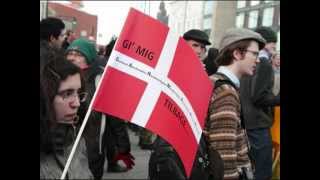 Aarhus demo, Denmark, March 31st 2012, Aarhus - one city, two demonstrations.