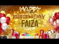 FAiZA - Happy Birthday Faiza