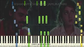KSHANAM KSHANAM - JAMURATHIRI (EASY TO PLAY)