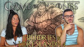FIRST TIME WATCHING Game of Thrones Histories & Lore Season 4!! | Reaction & Review