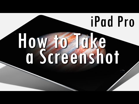 iPad Pro - How to Take a Screenshot iPad Pro - How to Take a Screenshot