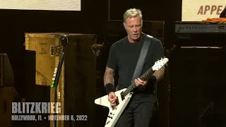 Metallica - Blitzkrieg (Live Hollywood, FL - November 6, 2022) Lyrics