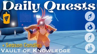 Seasonal Candles + Quests in the Vault of Knowledge | Sky Children of the Light