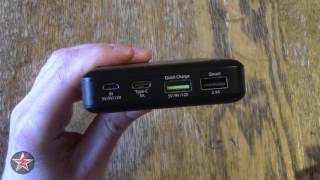 RAVPower 20100mAh Portable Charger (Quick Charge Input \u0026 Output; Type-C Port) Review