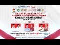 LIVE - Debat Publik Ketiga Calon Gubernur & Wakil Gubernur Kalimantan Barat 2024