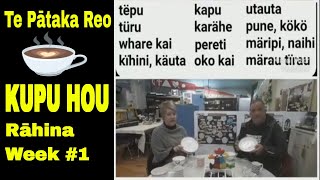 TE PATAKA REO - KUPU HOU - WEEK #1 MĀORI LANGUAGE REVITALISATION TIPS, VIDEOS \u0026 RESOURCES