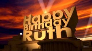 Happy Birthday Ruth