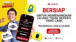 Cara Bergabung dengan Lelang Eksklusif Audisc! 🔑