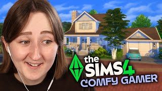 building my dream house with MY KIT in the sims!