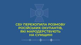 Радиоперехват. Оккупант рассказывает жене, как мародерствует армия РФ (18+)