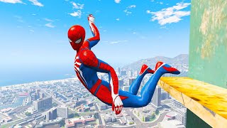 GTA 5 SPIDERMAN x DEADPOOL x HULK x MILES Ragdolls Compilation Ep.04 (Euphoria Physcis Showcase)