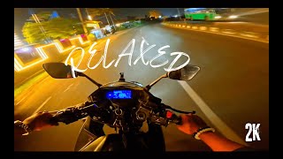 Chill Vibes: Relaxing Ride Back Home 🌙 ⏐ 4K ⏐ Suzuki Gixxer SF 250