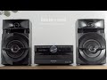 sc ux100e k high power audio mini system