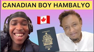 #degdeg CANADIAN BOY 13 SANO KADIB O PASSPORT DALKIISA CANADA GACANTA KU DHIGAY HAMBALYO