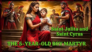 ✝️ Saint Julitta and Saint Cyricus Unshakable Faith to Martyrdom – The 5  Year Old Martyr 🕊️