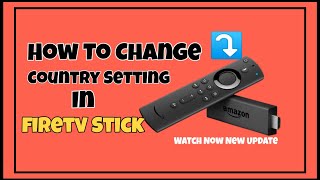How_To _Change_ Country Settings In Firetv Stick | Letest Update | crazy_tips