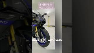 #shortsvideo #R1Myamaha #motodeck   NEW BIGBIKE NI MOTODECK (R1M yamaha)