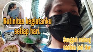 KESIBUKAN SEHARI HARI DISAMPING JAGA PASIEN//cerita TKW Taiwan