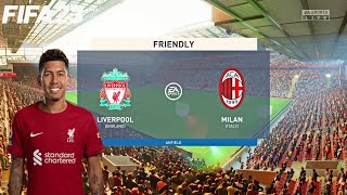 FIFA 23 | Liverpool vs AC Milan - Club Friendly - Full Match & Gameplay