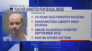 Arlington police: Substitute teacher arrested for sexual relationship with female student; additiona